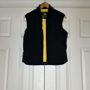 Loro Piana Women's Black Quilted Vest SzSmall